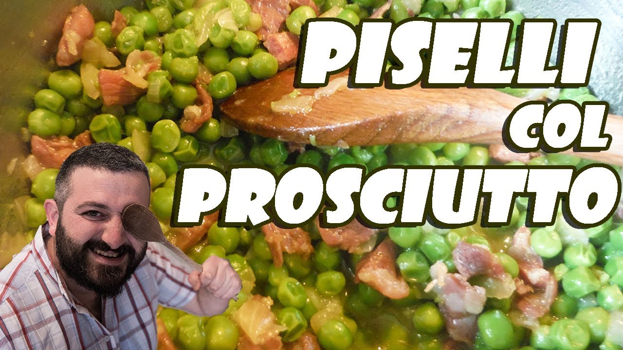 28 - Piselli con prosciutto