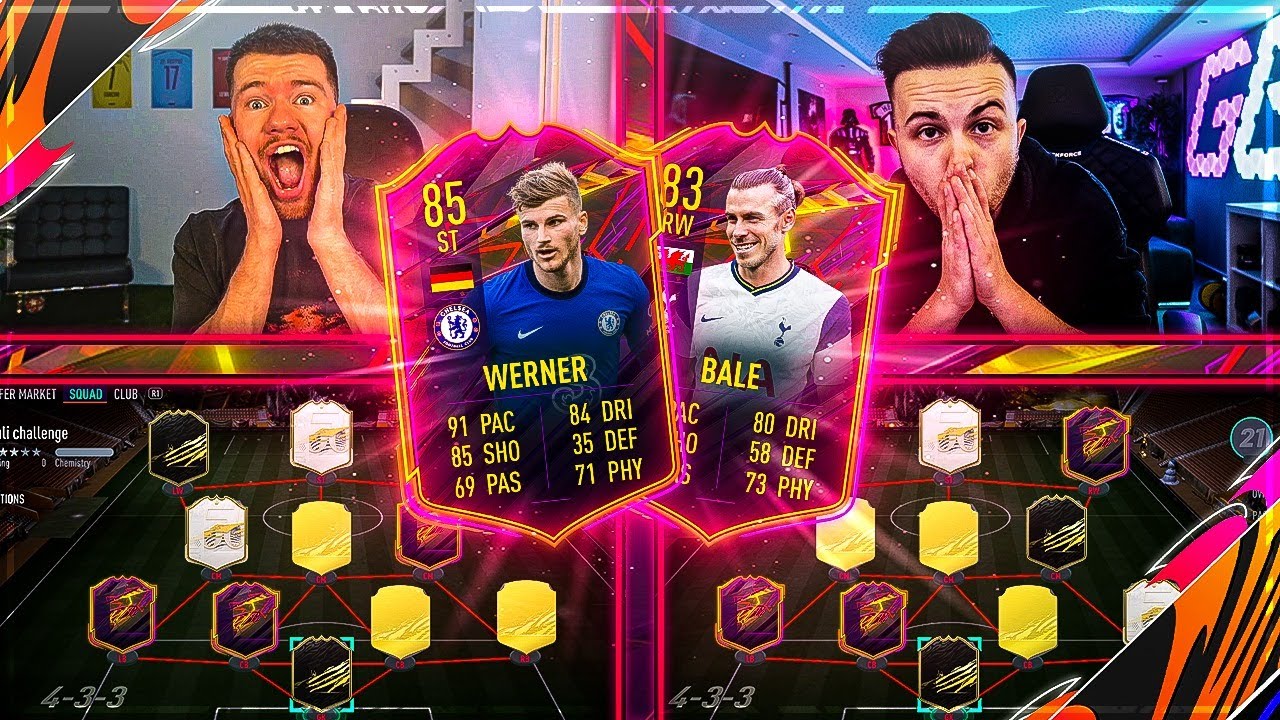 FIFA 21: BALE vs WERNER OTW SQUAD BUILDER BATTLE 😱😱
