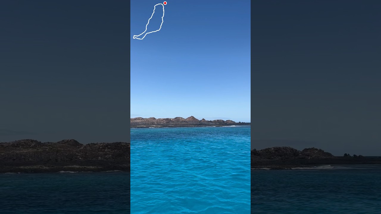 La Isla de Lobos Fuerteventura | 4K Video - Boat Trip - Blue Water / Ocean - Corralejo - Nature Walk