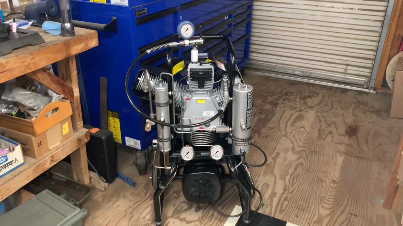 ALKIN W31, FIRST DAY WITH MY NEW COMPRESSOR