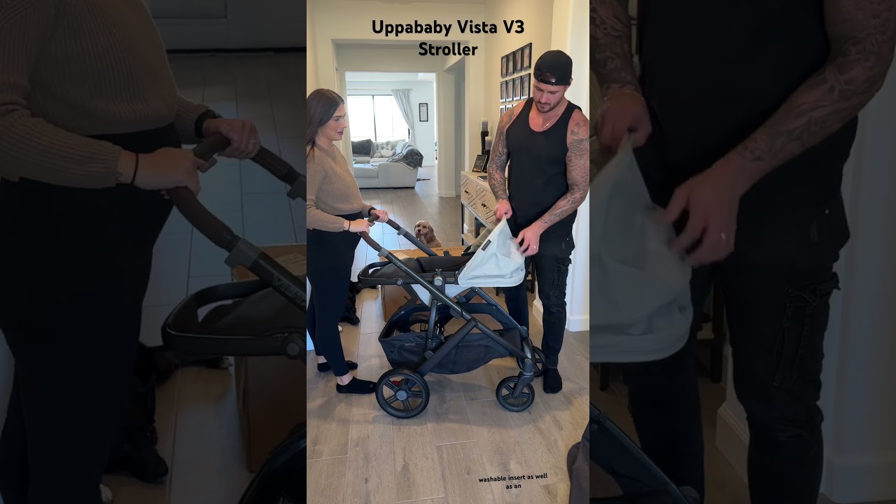Uppababy Vista V3 stroller review! We absolutely love this stroller #baby #stroller baby #strollers