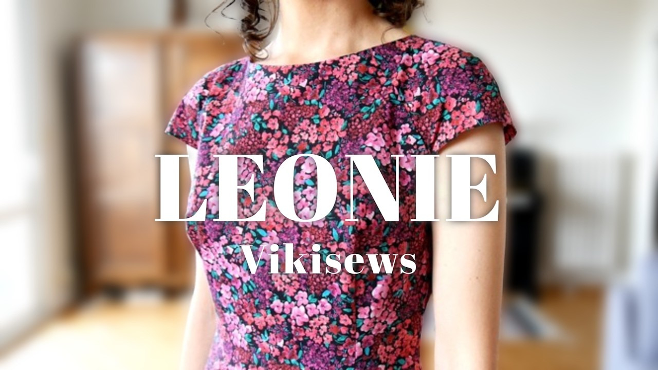 Couture printemps : je couds la robe LEONIE de Vikisews !