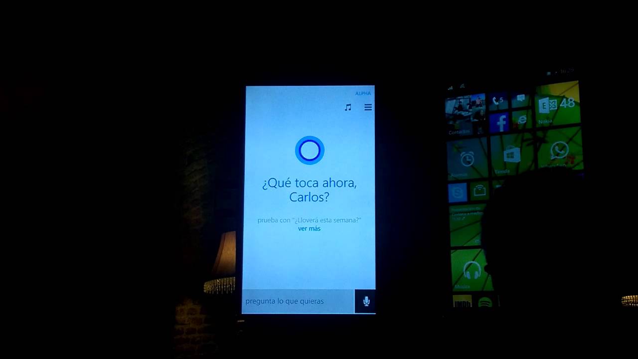 Presentacion de Cortana en español por Microsoft España