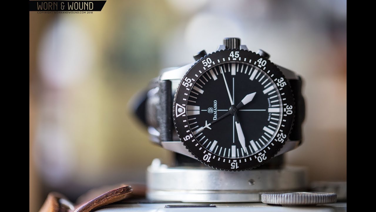 Обзор часов: хронограф Damasko DC 80 (с центральным счетчиком минут!)