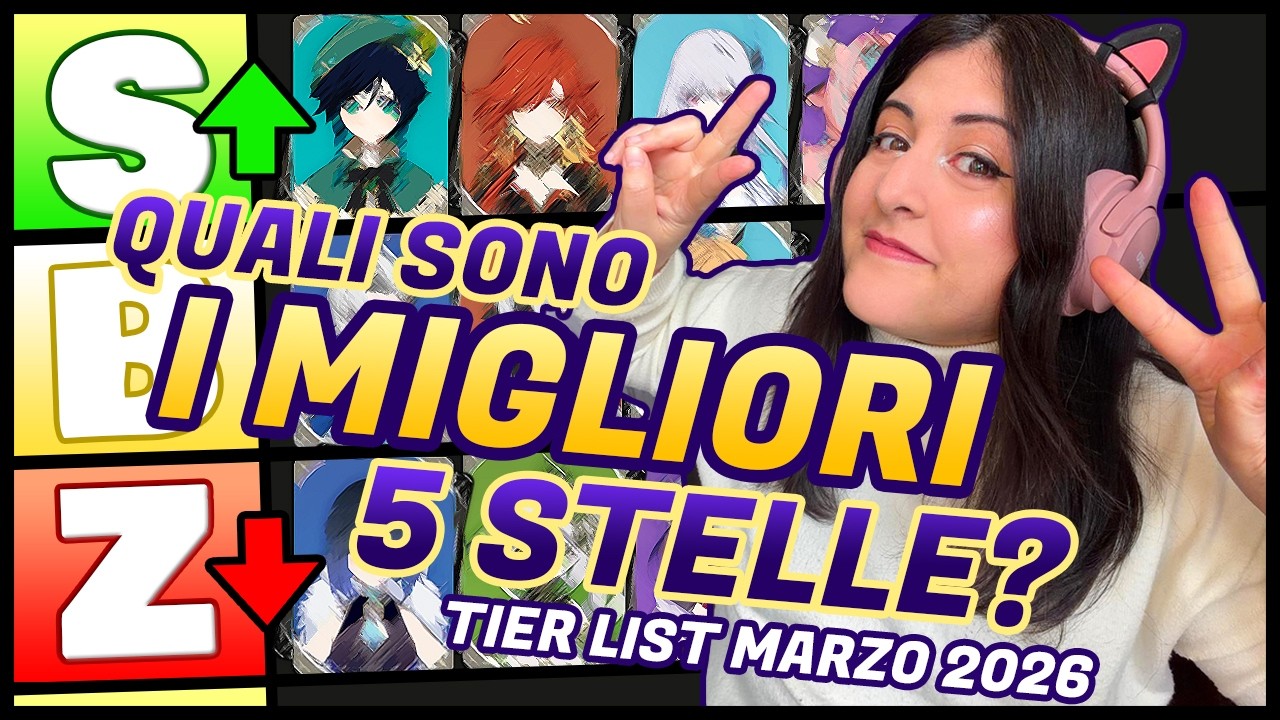 Giudico TUTTI i 5 stelle di Genshin Impact | TIER LIST MARZO 2026 (prima parte)