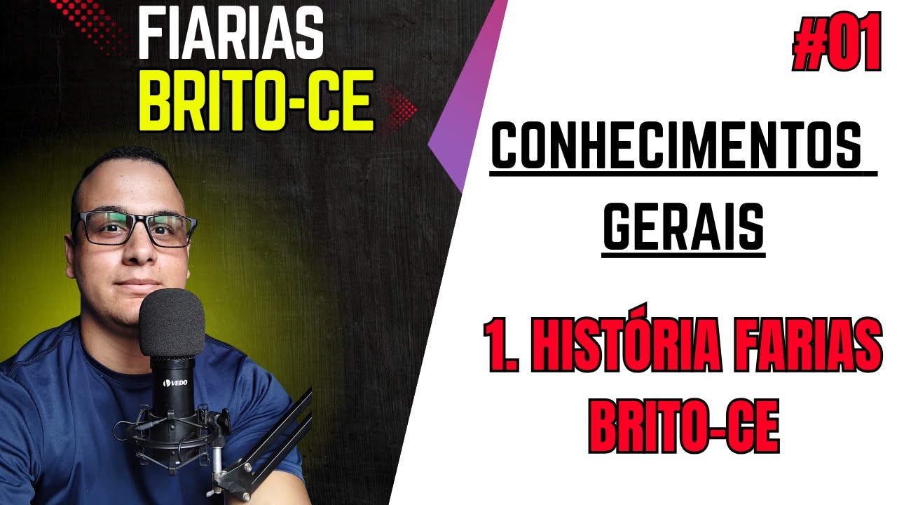 TUDO SOBRE HISTÓRIA DE FARIAS BRITO-CE CONCURSO 2025 CONHECIMENTOS GERAIS #FARIASBRITO #concursos