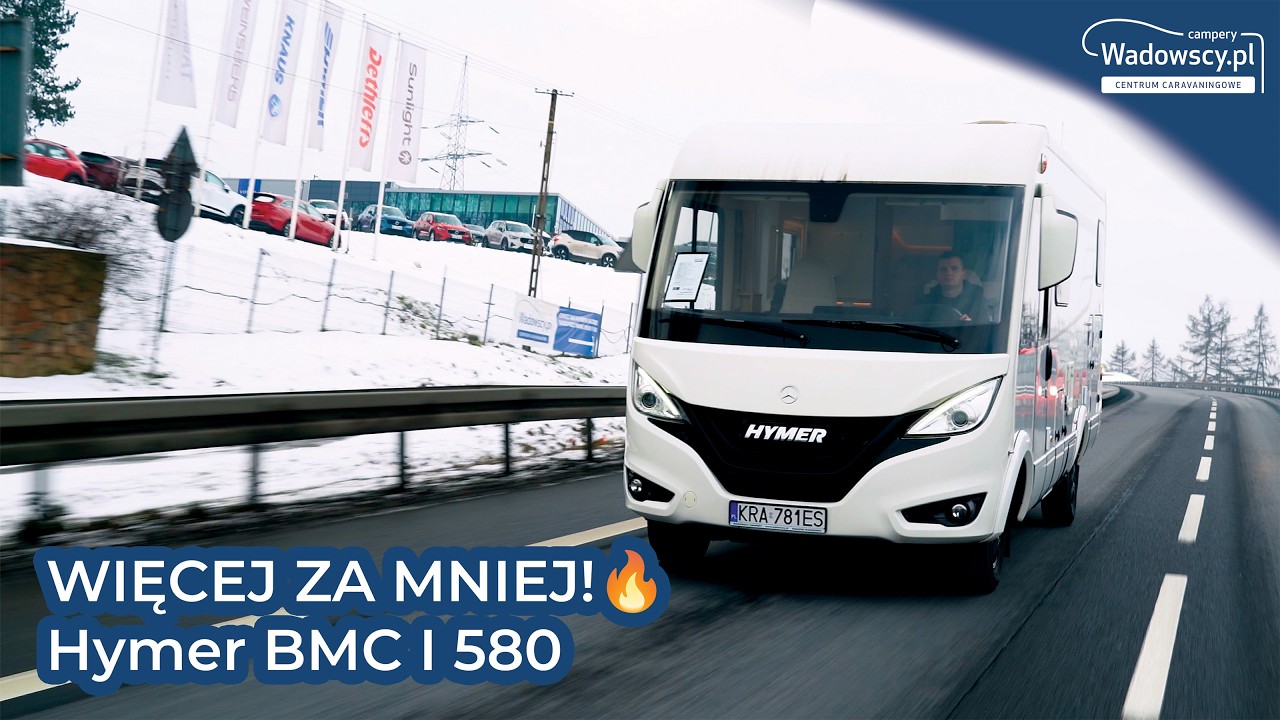 Hymer B580 — używane jak nowe! 🚐✨