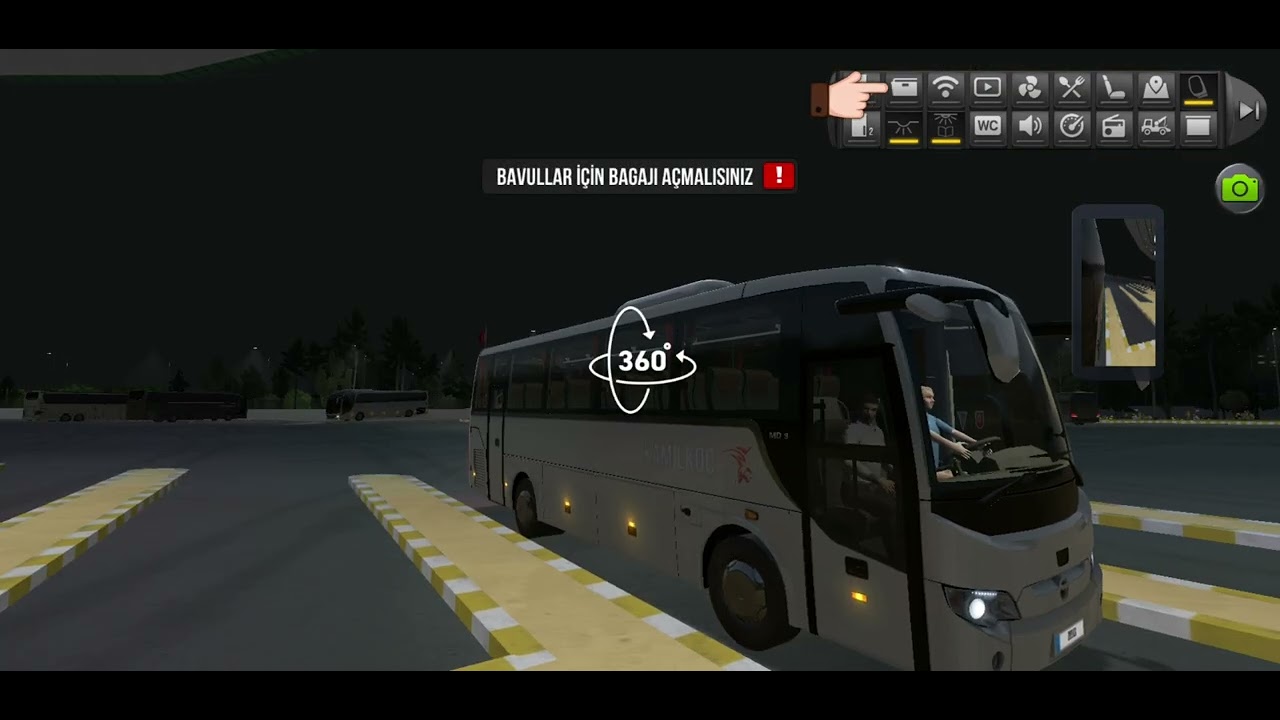 Otobüs simülatör ama kaza yaparsam video biter