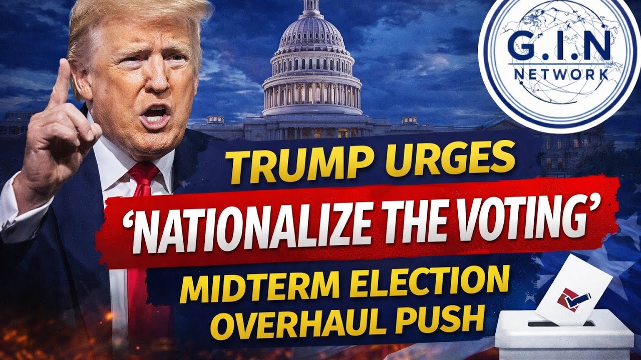 Trump Says &ldquo;Nationalize the Voting&rdquo; 🇺🇸🗳️ | Midterm Election Overhaul Explained