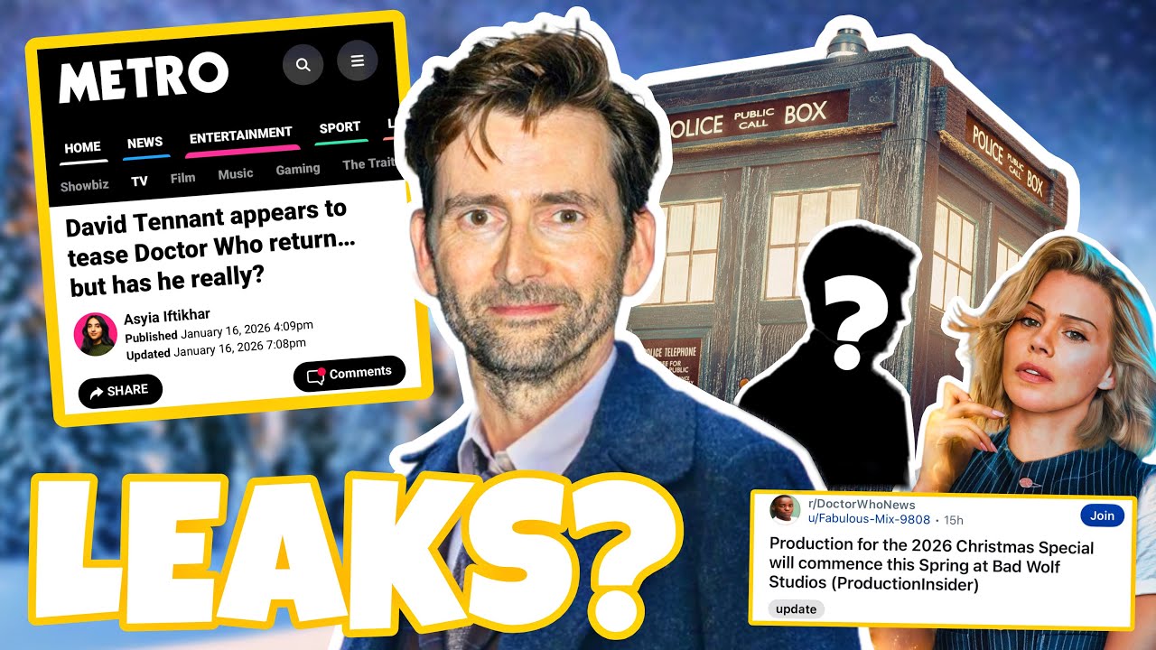 NEW LEAKS! DOCTOR WHO'S 2026 MULTI-DOCTOR SPECIAL?, 2027s NEW SHOWRUNNER +RTD LOOK FOR NEW STREAMER?