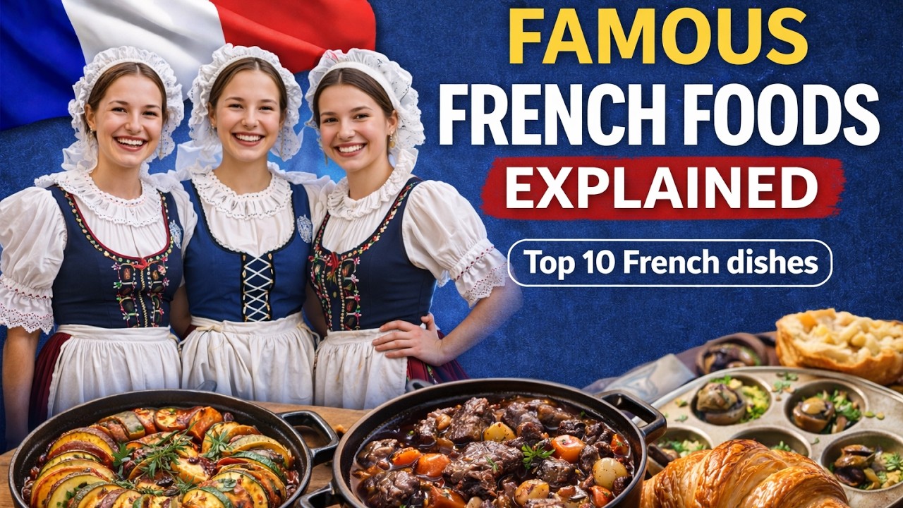 Видео о французской кухне: 10 самых популярных французских блюд 🇫🇷 | Еда, история и культура в об...