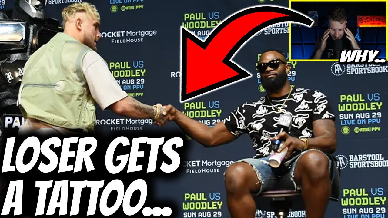 Tyron Woodley Is PLAYING Jake's Game And It's a BAD Idea.. l SHOWTIME Presser Breakdown