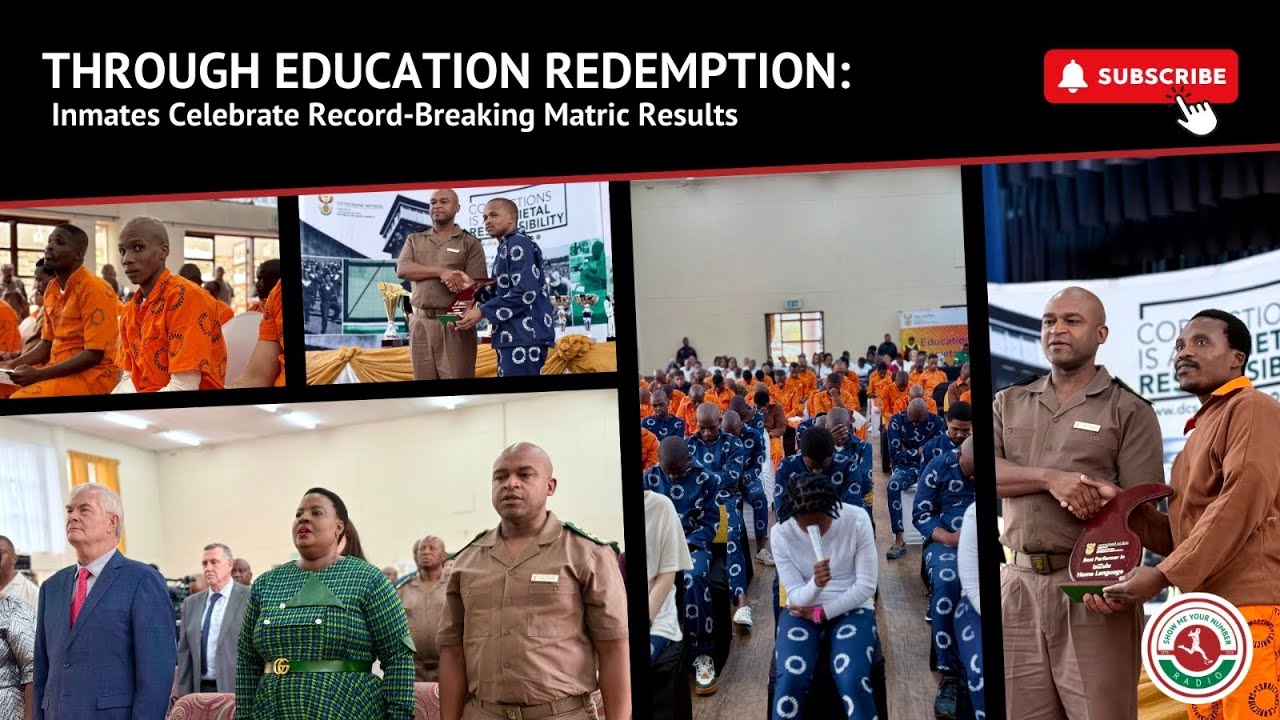 REDEMPTION THROUGH EDUCATION: Inmates Celebrate Record-Breaking Matric Results