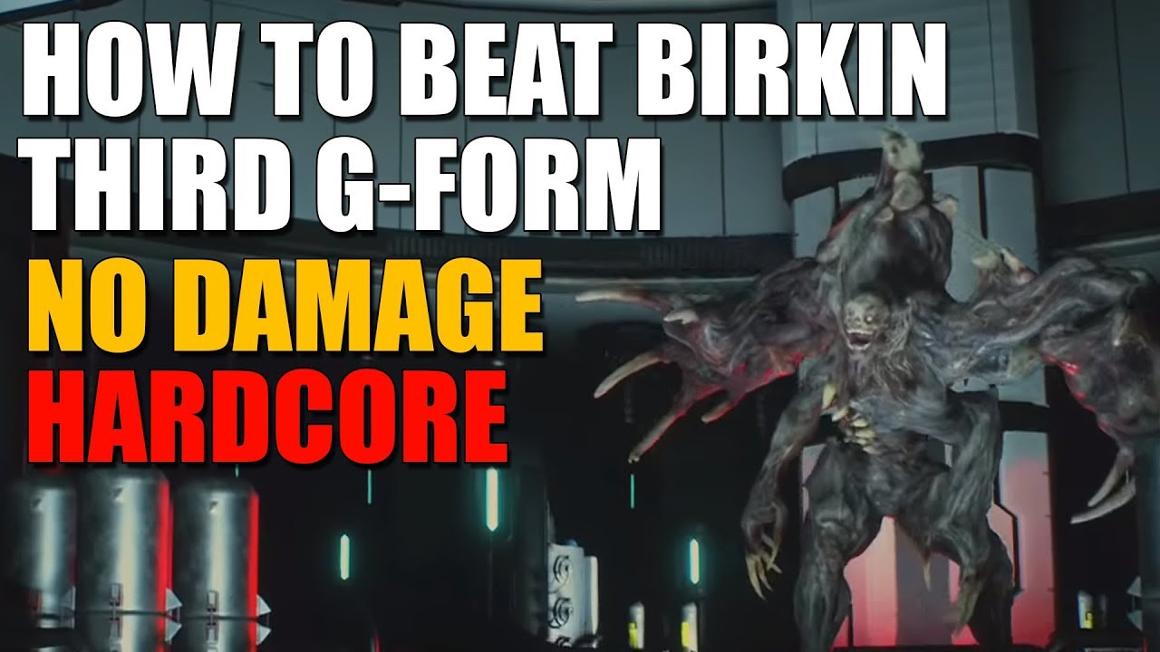 Resident Evil 2 Remake: G-Birkin Third Form — Хардкор (без повреждений)