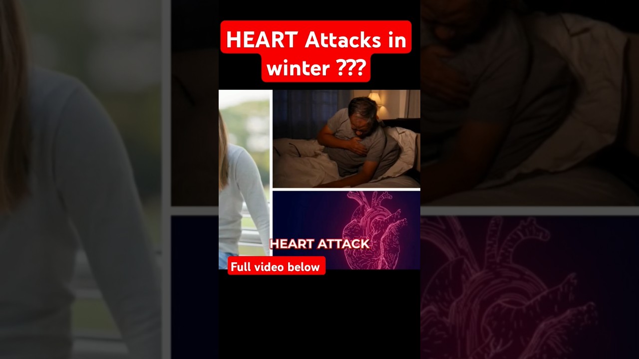 Winter Heart Attack Risk: Stay Safe This Season #hearthealth #heartattackprevention