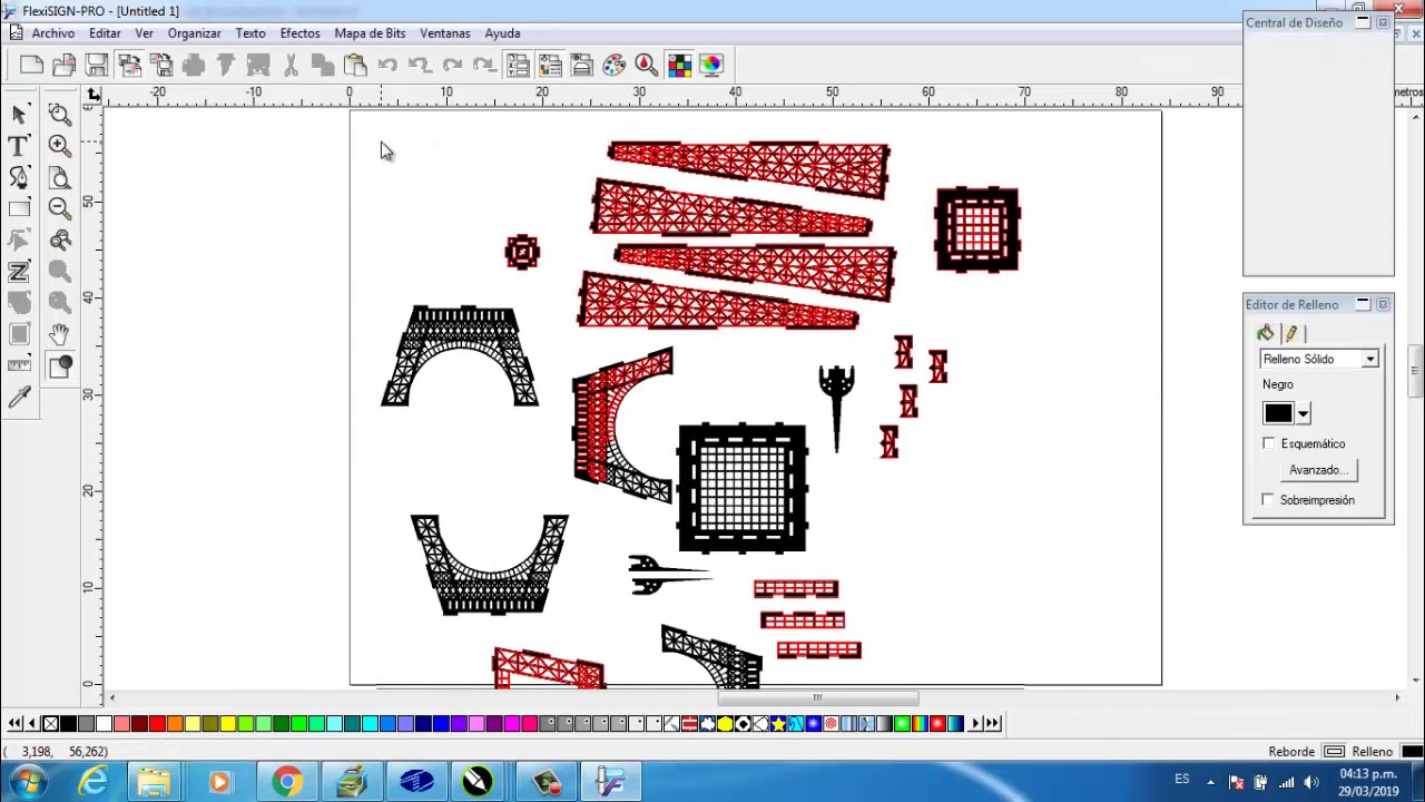 APROVECHAMIENTO DE MATERIAL PLOTTER DE CORTE Y MAQUINA LASER