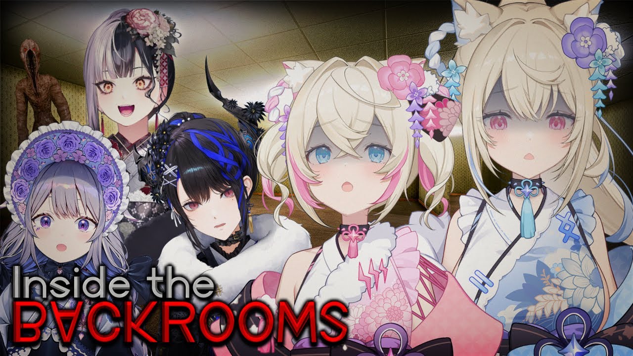 【INSIDE THE BACKROOMS COLLAB】please don't scare us please 🐾 #holoAdvent