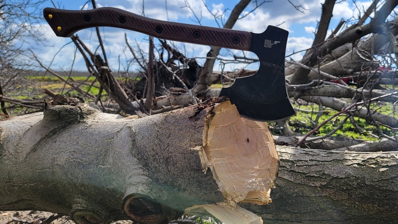 TOPS KNIVES HIGH IMPACT AXE 🪓,  Heavy-duty camp tool!