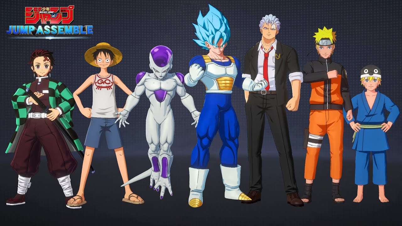 JUMP: Assemble - All Characters & Transformations (4K 60FPS)