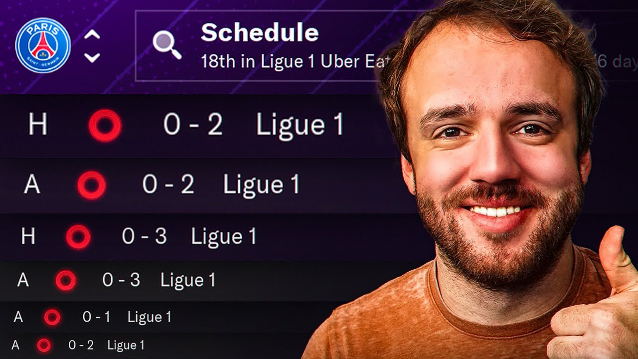Can I Make a Tactic So Bad Even PSG Can't Score?