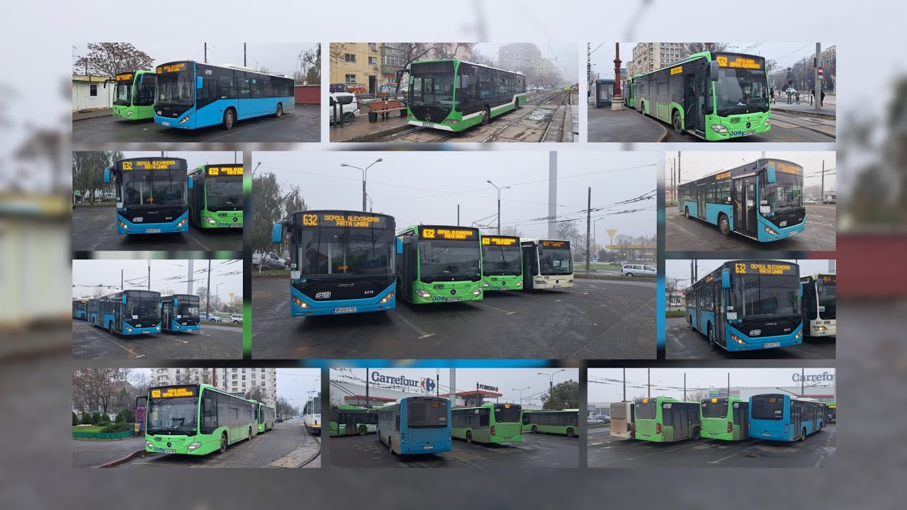 Autobuzele Liniei 632 (Buses on Line 632)