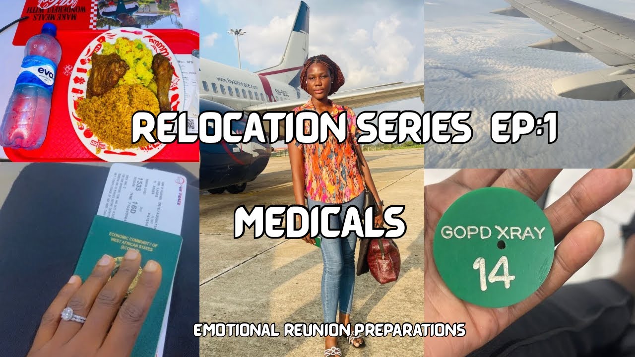 Relocating to  Canada 🇨🇦  in 2025 / going for my medicals🎊/ fly with me to Lagos/ story time 🌱