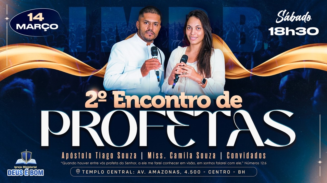 ENCONTRO DE PROFETAS 2026 - TEMPLO CENTRAL IMDB