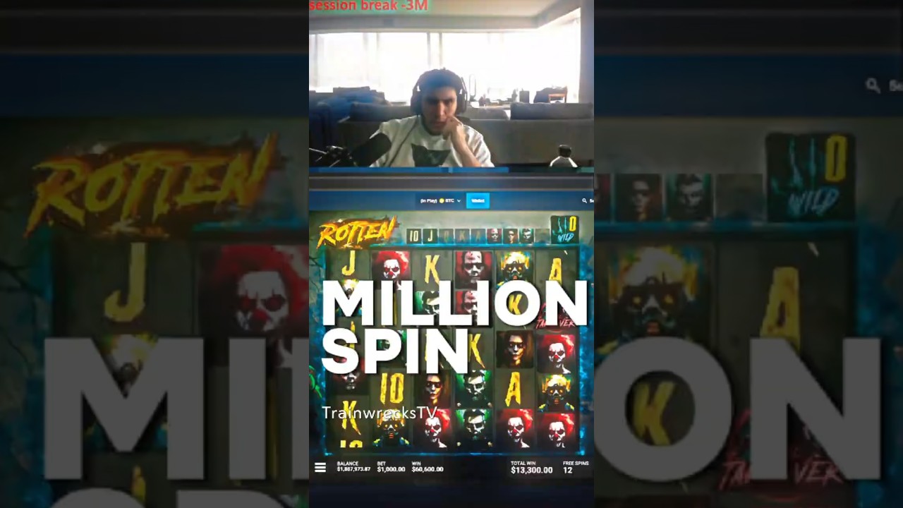 INSANE 1 MILLION Spin! #biggestwins #trainwreckstv #casino