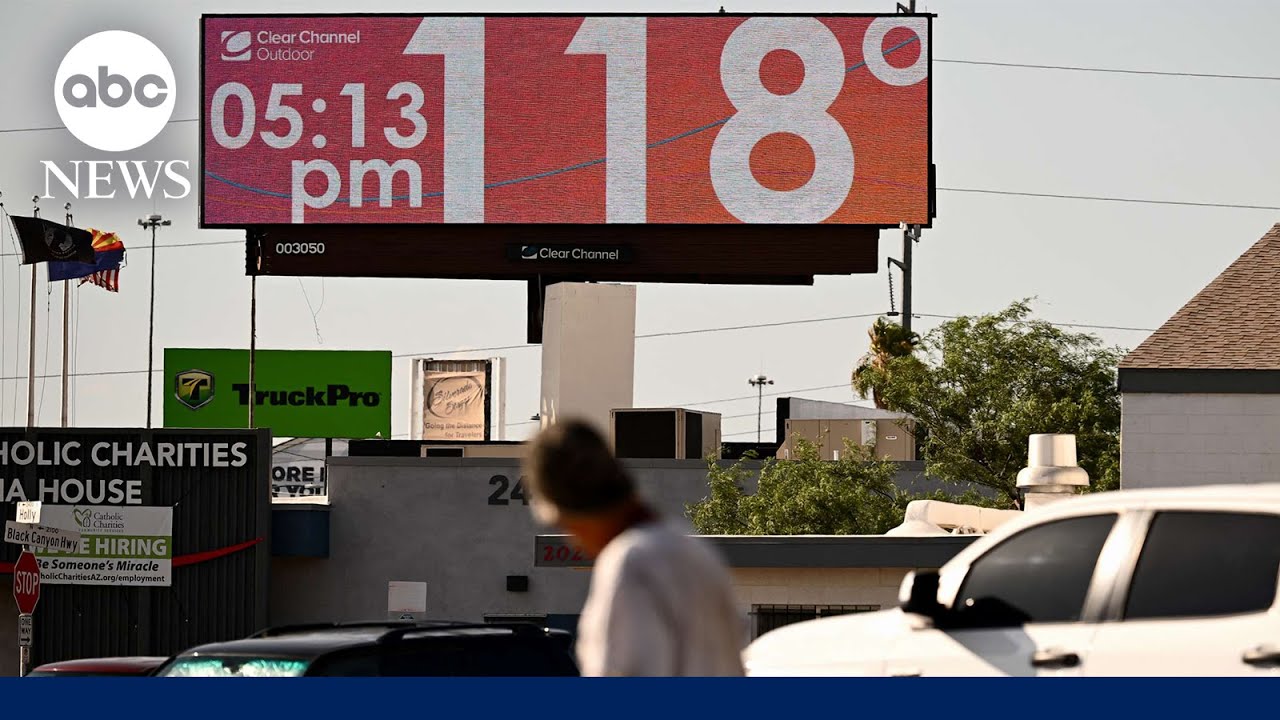 Americans swelter as record-breaking heat sweeps Southwest l GMA