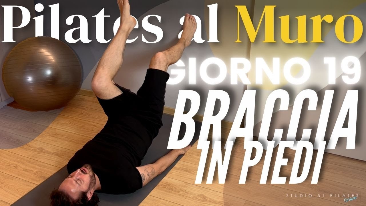 Giorno 19 - Pilates al Muro - 30 Days Challenge