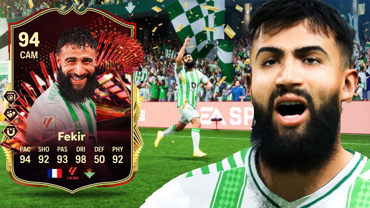 94 Champion TOTS Fekir is 100% worth the 13 champs WINS!! FC 24 Player Review