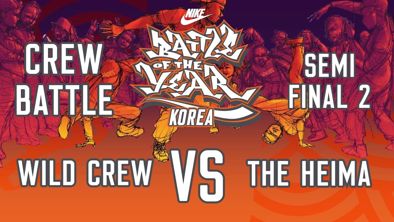 WILD CREW vs THE HEIMA｜Crew Semi @ BATTLE OF THE YEAR Korea 2019｜LB-PIX