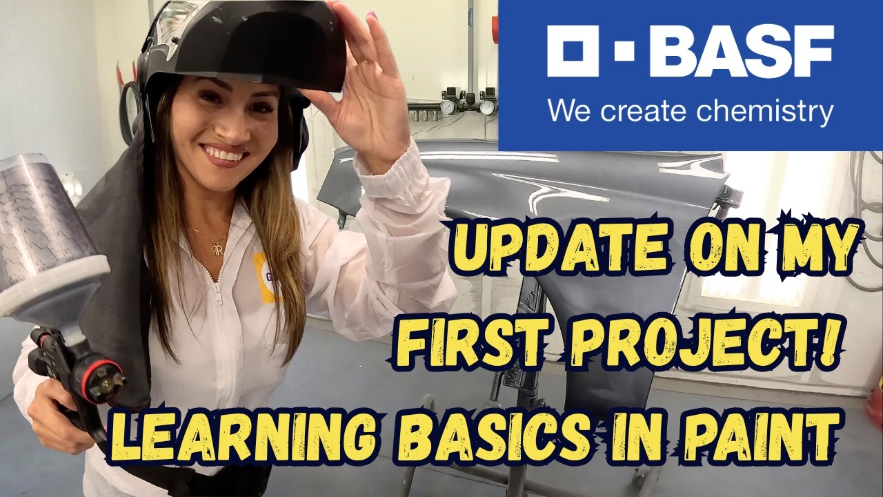 C10 PROJECT UPDATE: LEARNING HOW TO SPRAY PAINT CARS AND TRUCKS INSIDE BASF TRAINING CENTRE