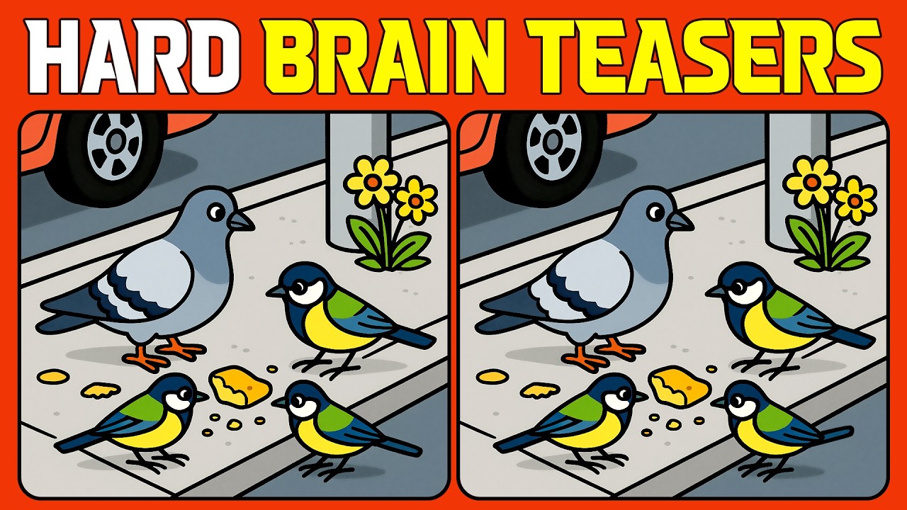 Can You Spot All The Differences Before Time Runs Out? (Hard)