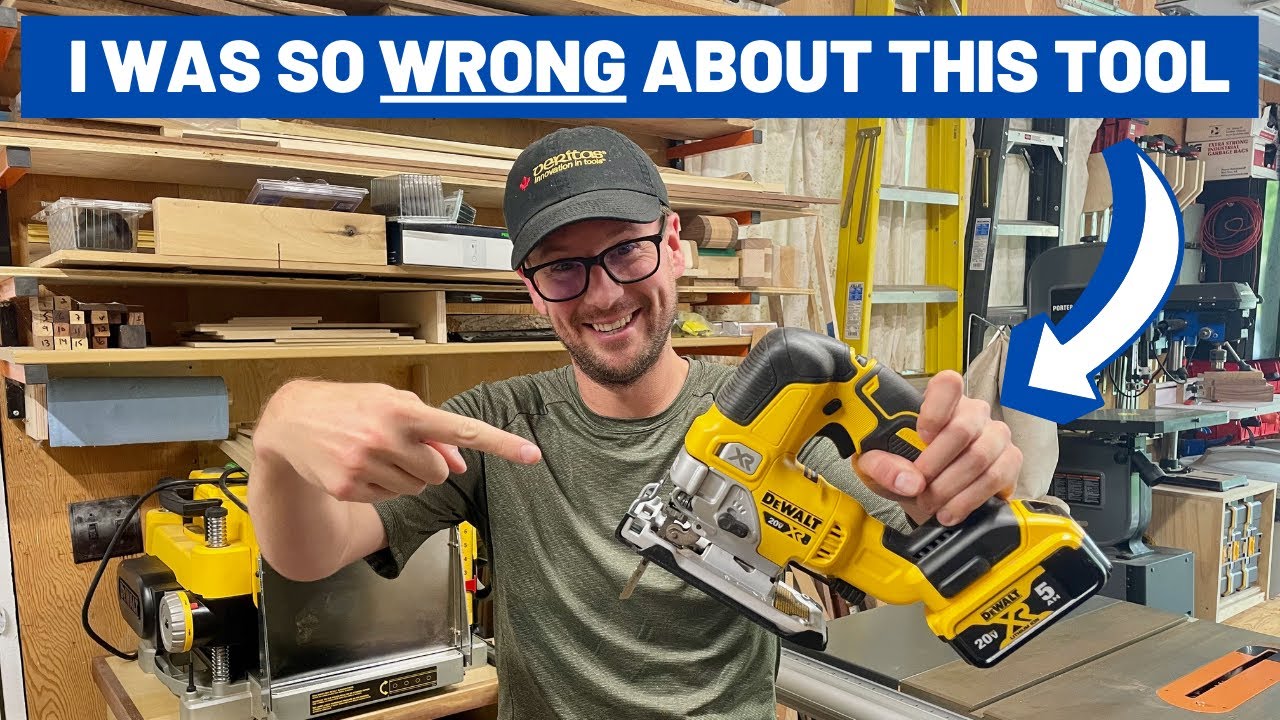 Лобзики в деревообработке // Беспроводной лобзик DeWalt (DCS334)