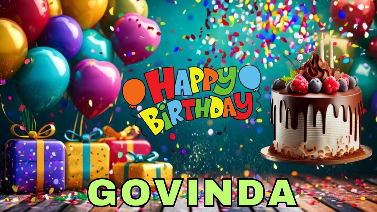 Happy Birthday Govinda, Birthday Wishes, Birthday Song, WhatsApp Status, Today, hbd