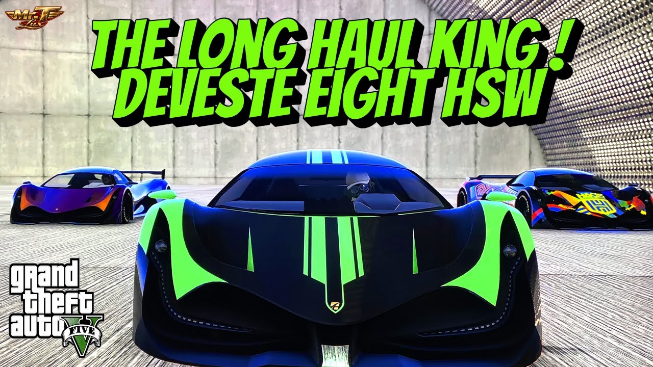 THE LONG HAUL KING - DEVESTE EIGHT ! GTA ONLINE 🏁🚗
