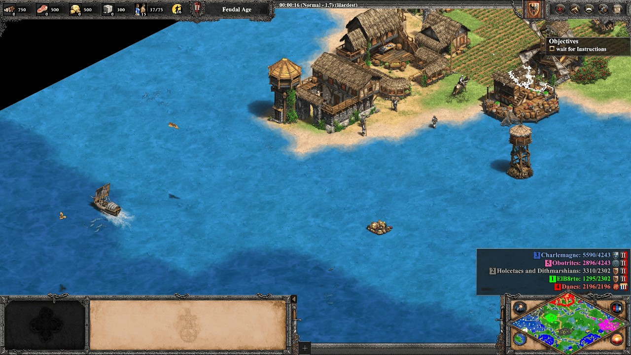 AoE 2 DE Custom Campaign 'Saxon Wars' 6/6 'Last Stand' 
