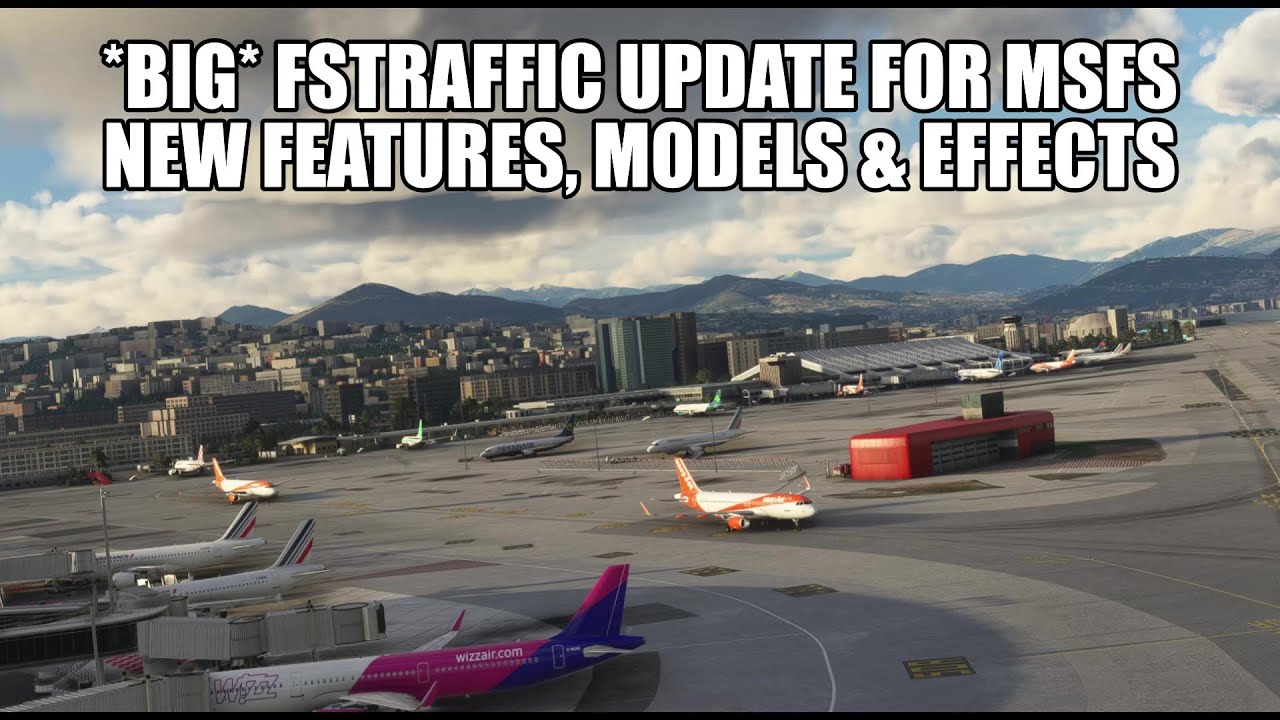 *BIG* FSTraffic Update - New Features, Better Models & Effects for MSFS 2020
