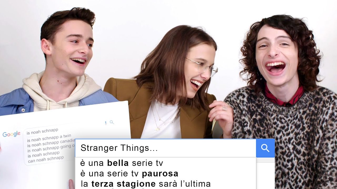Millie Bobby Brown e il cast di Stranger Things rispondono alle domande del Web | Wired Italia