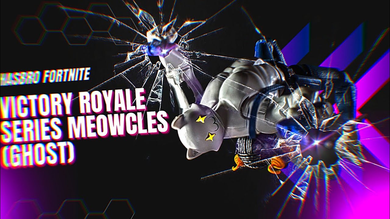 Hasbro Fortnite Victory Royale Series Meowcles (Ghost) Action figure Review