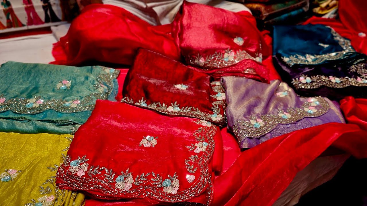 Exclusive Handwork Saree | Single Available | Unique Designer Collection