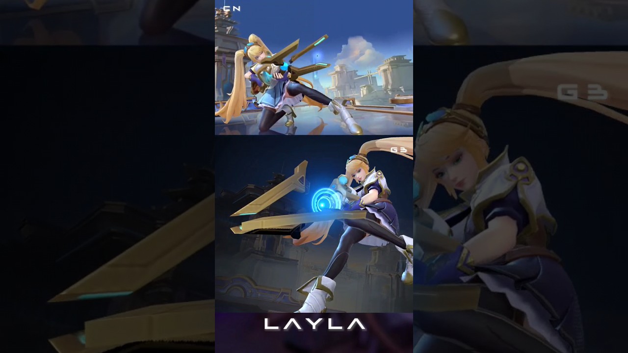 WHO'S BETTER? Layla CHINA x Layla GLOBAL | MLBB CHINA x MLBB GLOBAL #mobilelegends