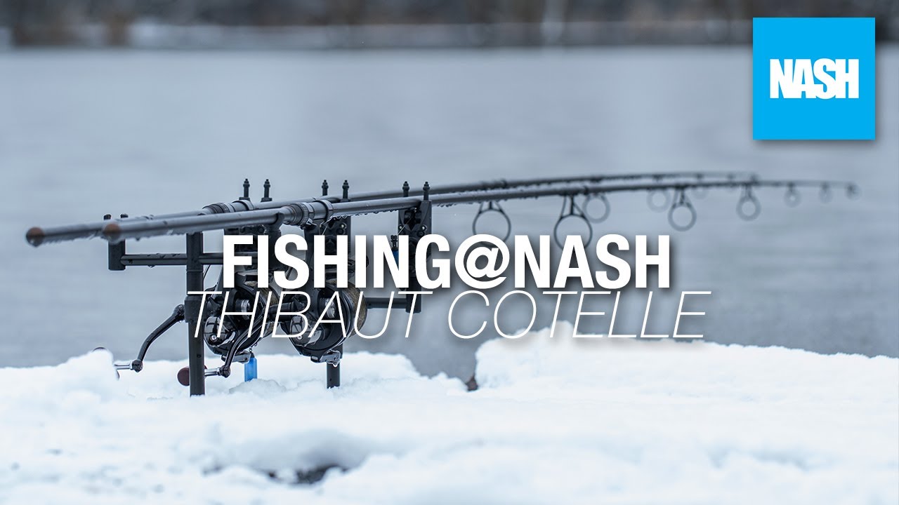 Fishing@Nash, Session SOUS LA NEIGE ❄ avec Thibaut COTELLE 🎣