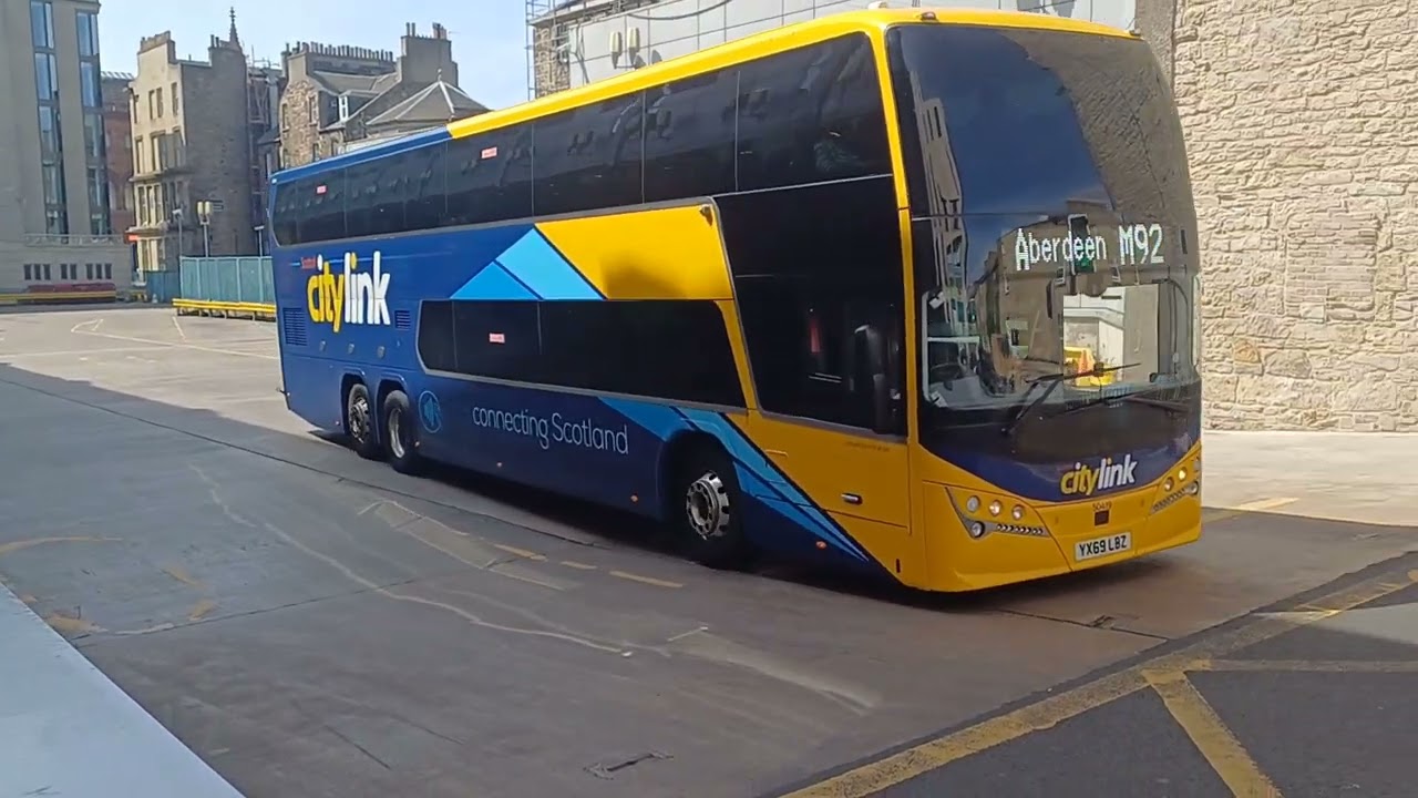 Buses at Edinburgh Bus Station (20/05/25)