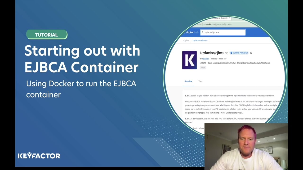 Контейнер Docker с PKI – запуск EJBCA для создания среды, аналогичной производственной, с базой д...