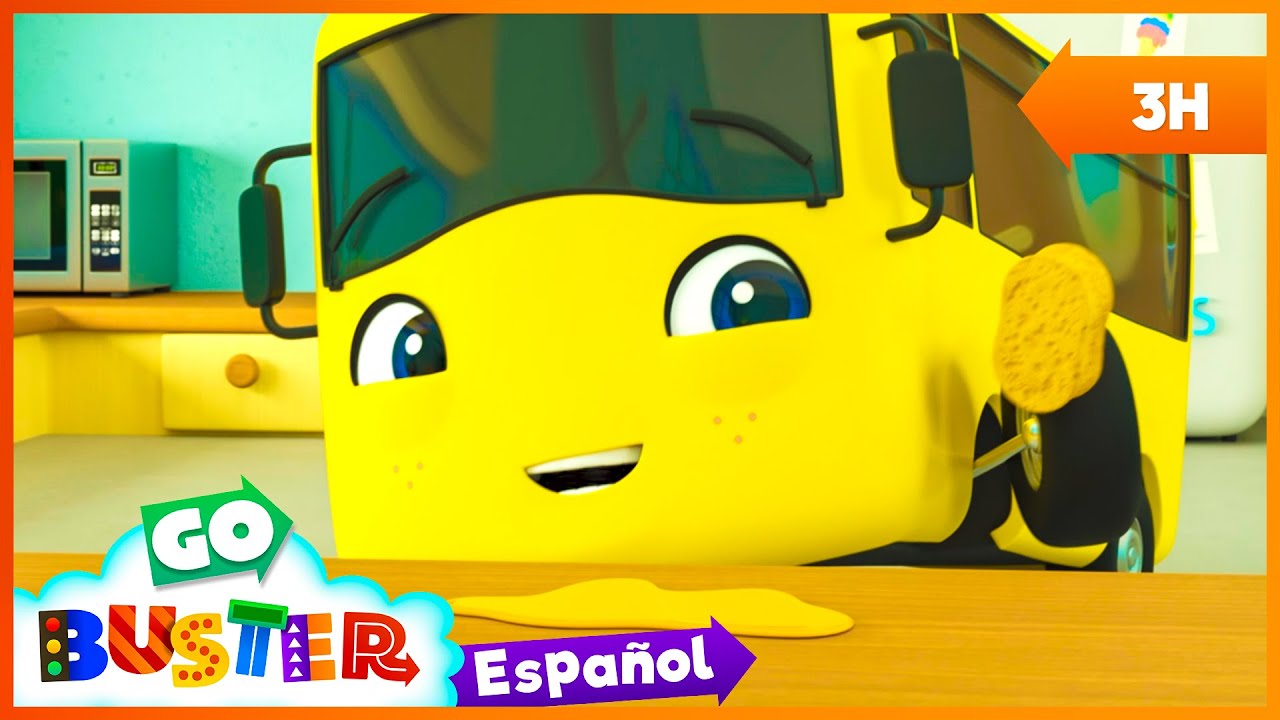 ¡Ordena con buster!  | 3 HORAS de Go Buster en Español |Dibujos navideños para niños