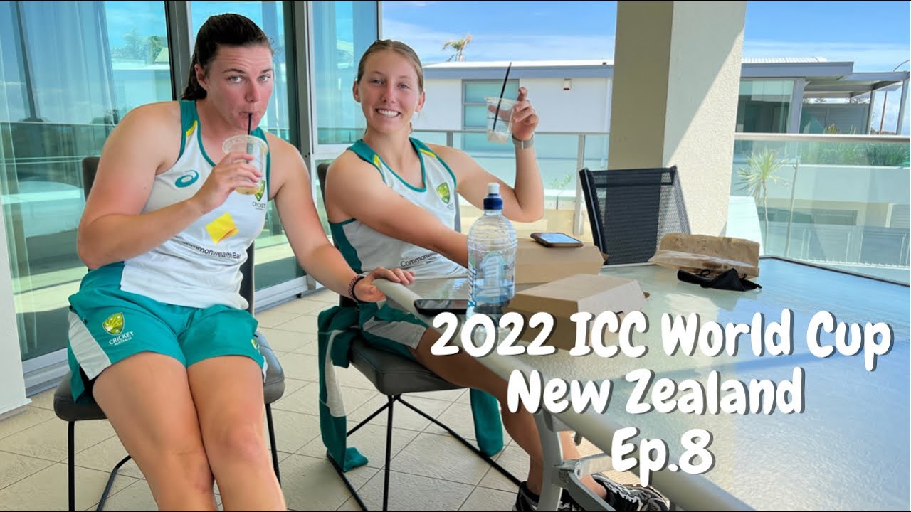 Тур Кубка мира ICC 2022 | Новая Зеландия | Эпизод 8 — Талия Макграт и (подруга на день рождения) ...