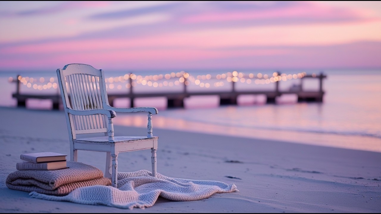 Beach Chillout Instrumental music 🎧✨ #Relaxing #ฮีลใจ #ASMR #ฟังเพลงชิลๆ #3