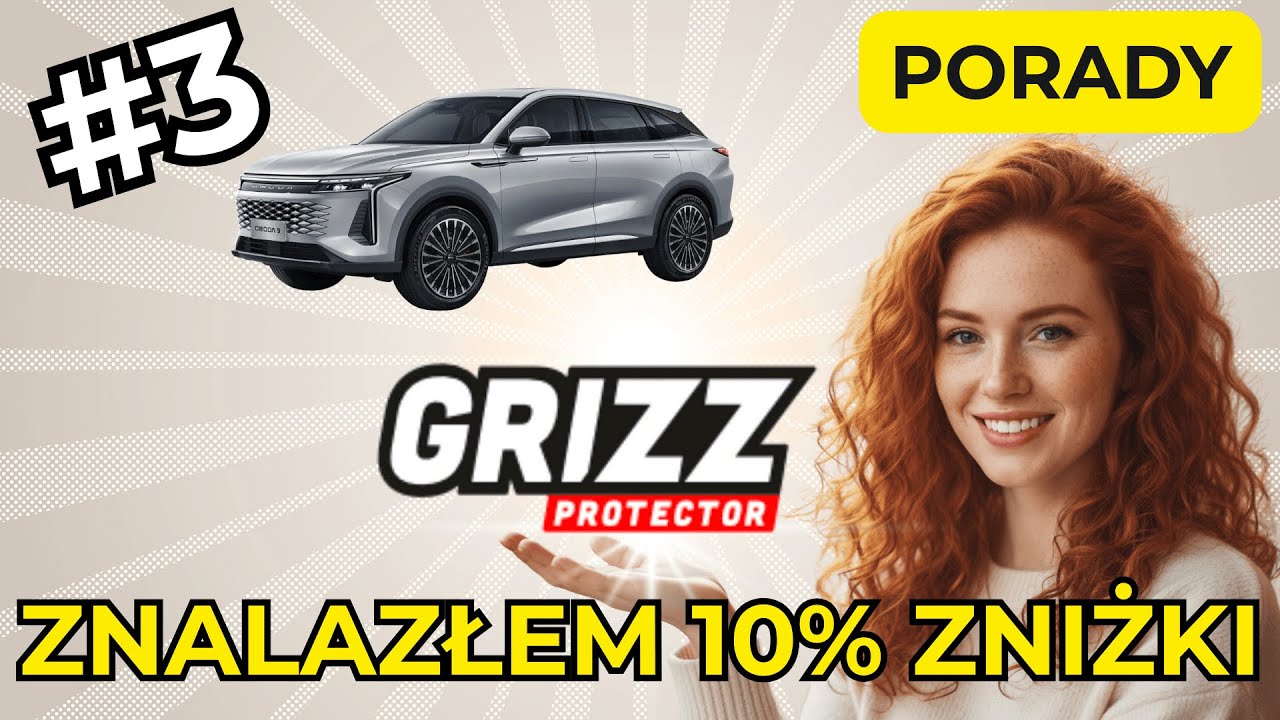 Omoda 9:  Montaż folii ochronnej Grizz Protector na ekran